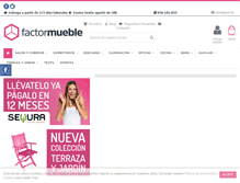 Tablet Screenshot of factormueble.com